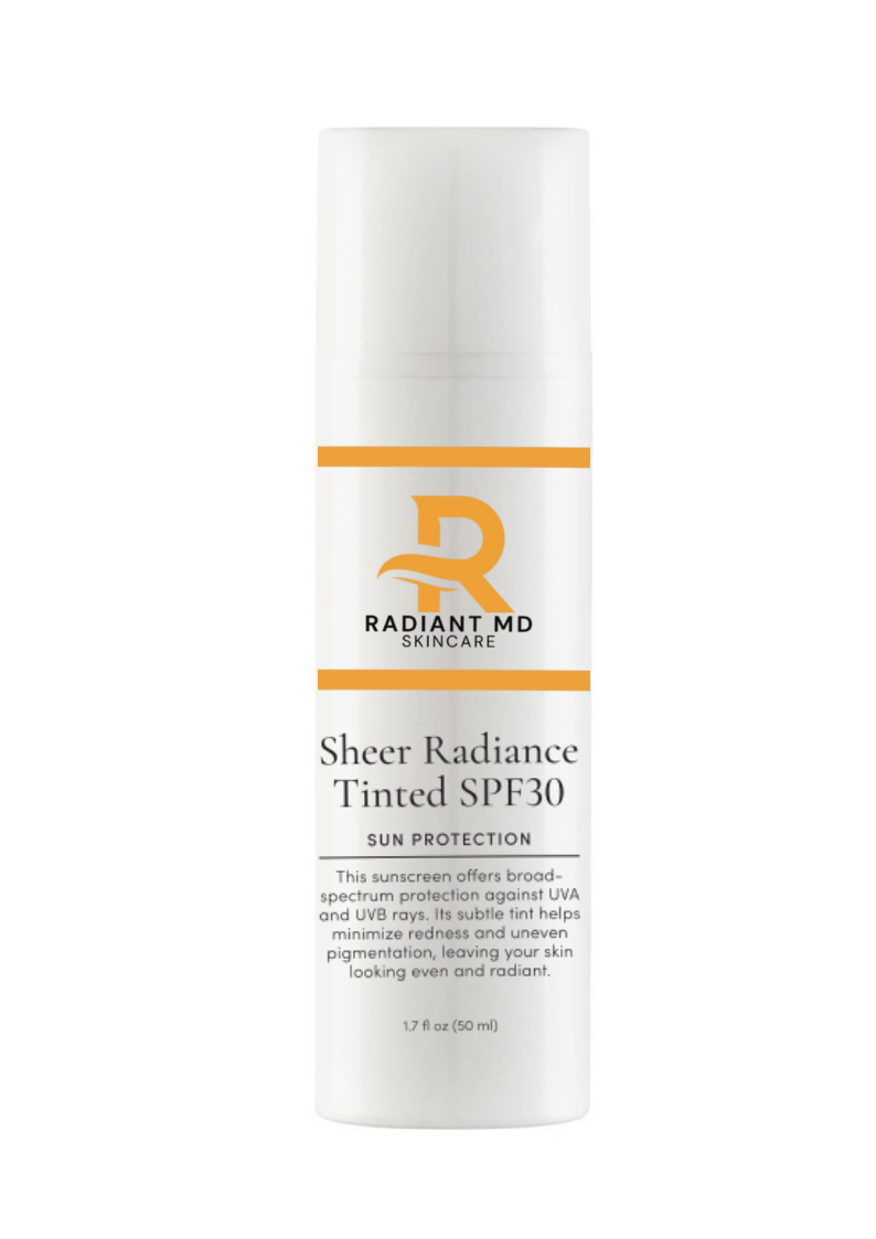 Daily Non-Tinted SPF 50 Sunscreen | Radiant MD Skincare | Vegan Beauty Products | Skincare Essentials | Skincare Products | Organic Products | Clinically Approved Products | Aesthetic Medicine | Vegan Skincare Essentials | Cruelty-free Beauty Products