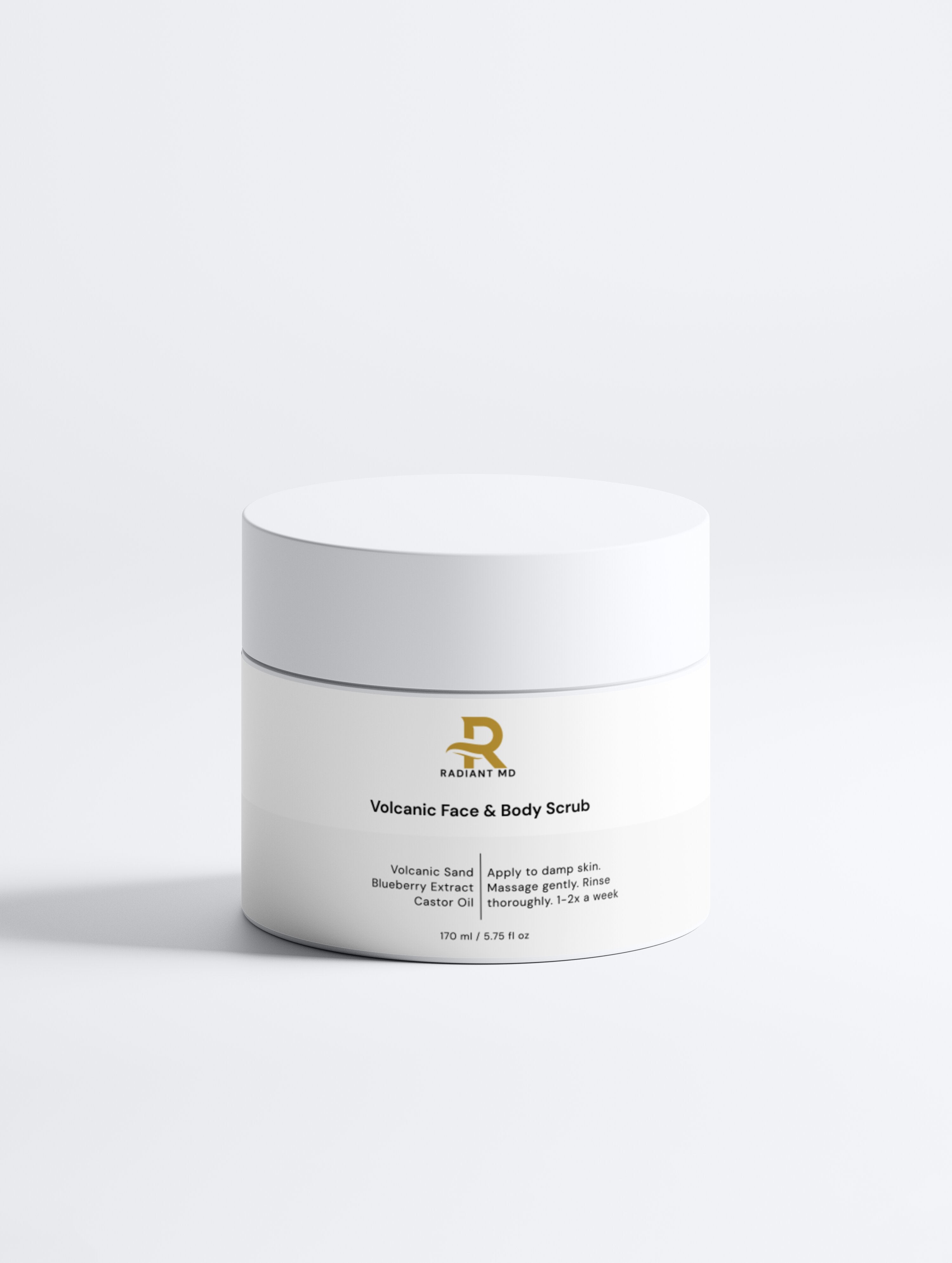 Volcanic Face & Body Scrub 170ml