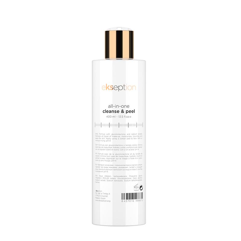 EKSEPTION ALL IN ONE CLEANSE AND PEEL 400ML