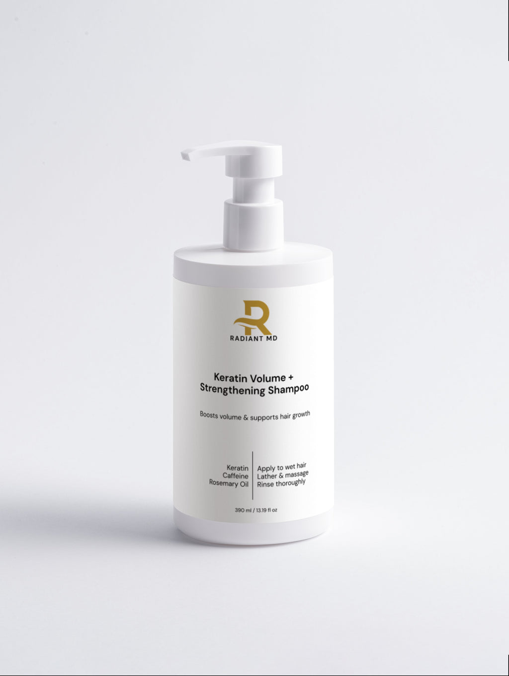 Keratin Volume + Strengthening Shampoo 390ml