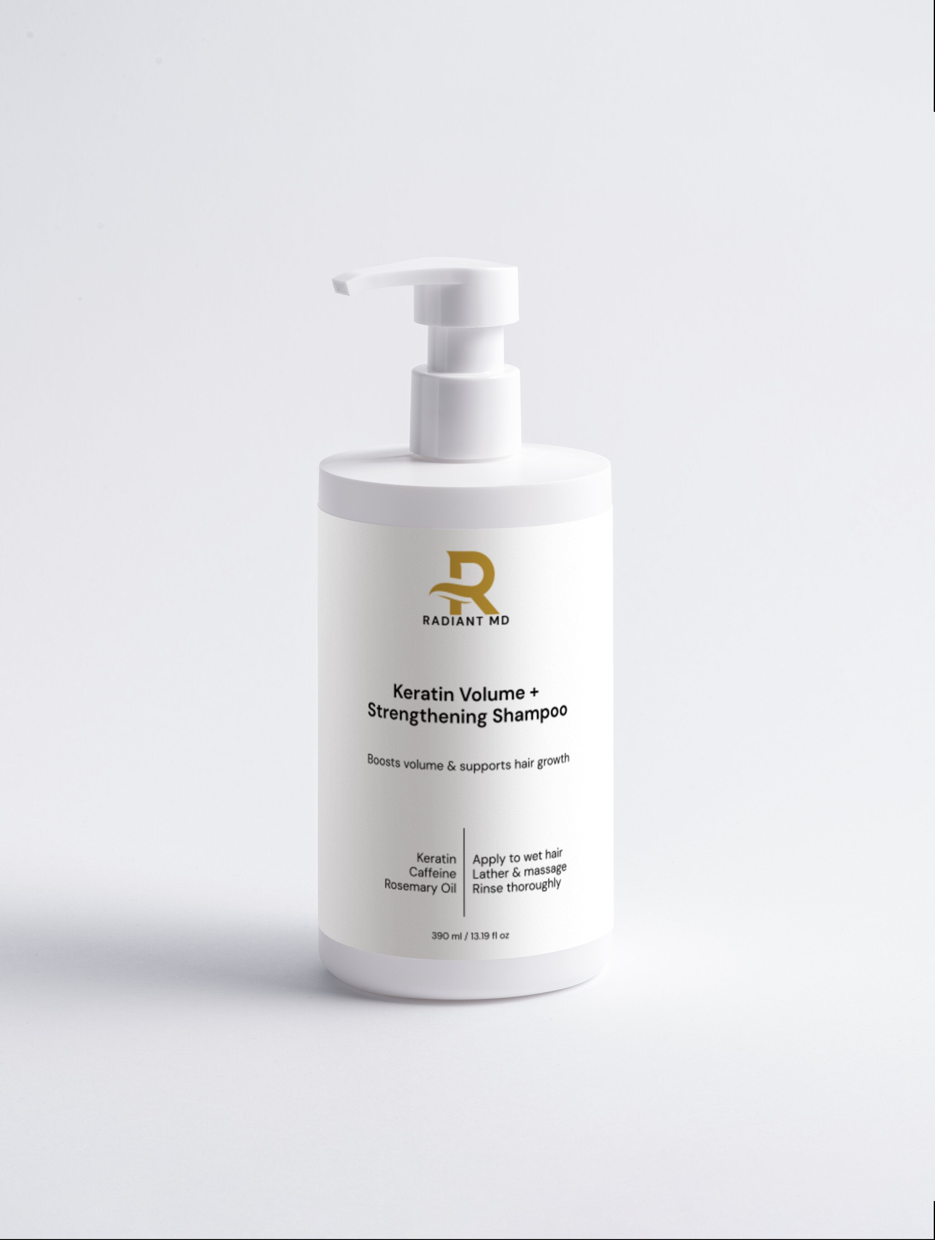 Keratin Volume + Strengthening Shampoo 390ml