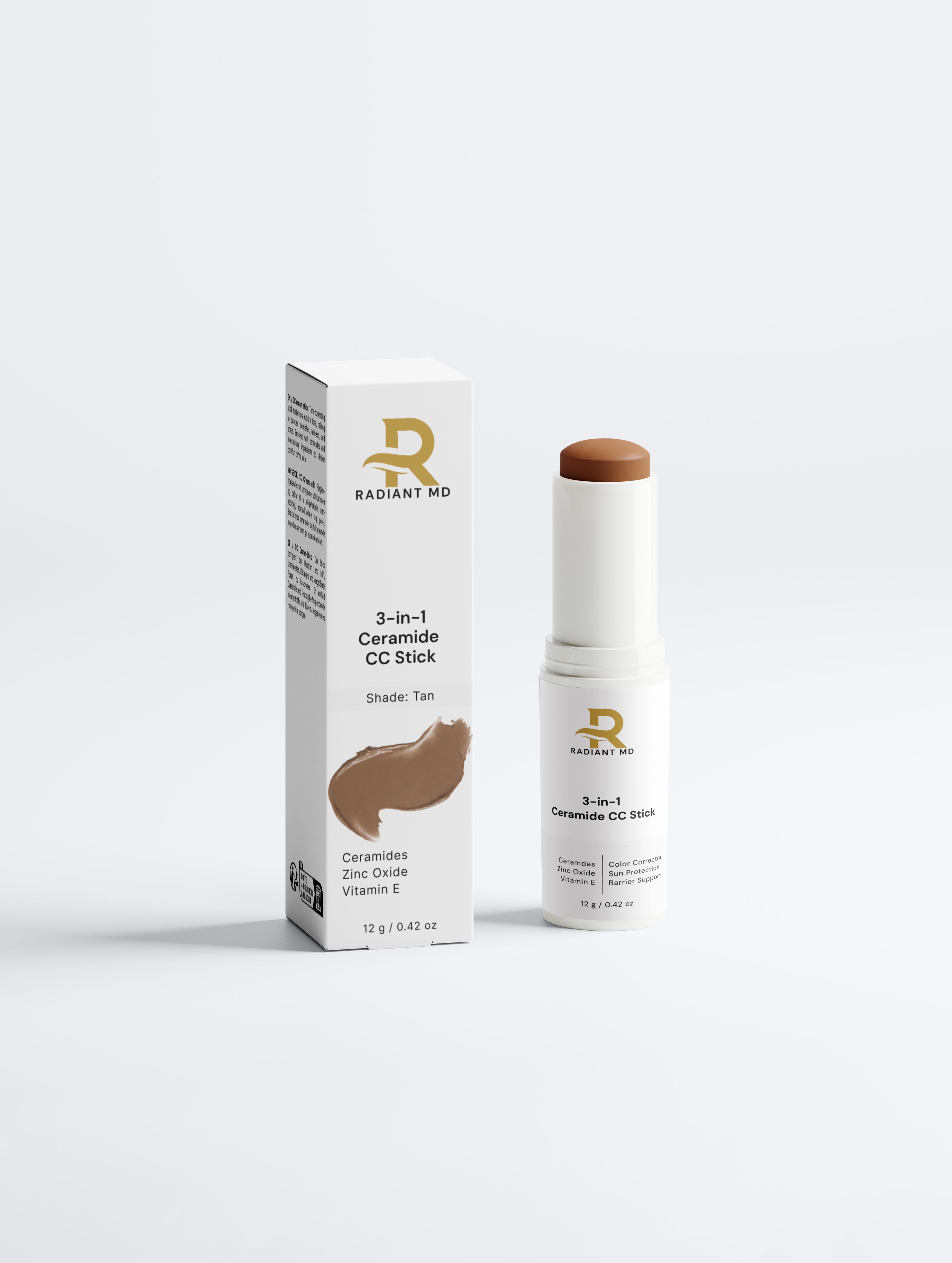 3-in-1 Ceramide CC Stick : TAN